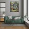 Flower Paint by Numbers Kit for Adults On Canvas,DIY Easy Adult Paint by Number Kits Garden House,Paint by Color Acrylic Paint Painting Butterfly Home Wall Decor 16x20inch (Without Frame)